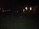 outside